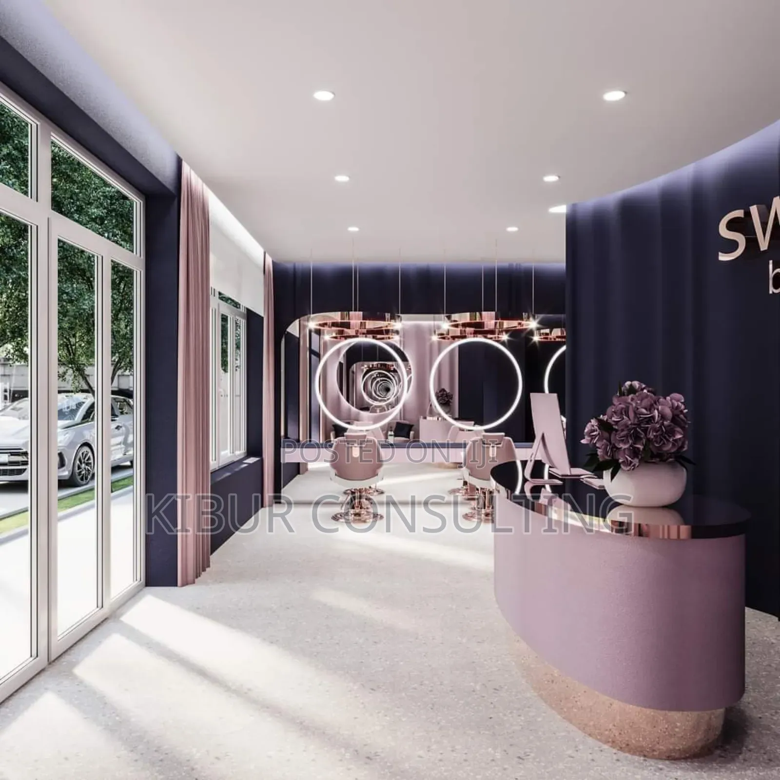 Women Beauty Salon Interior Design