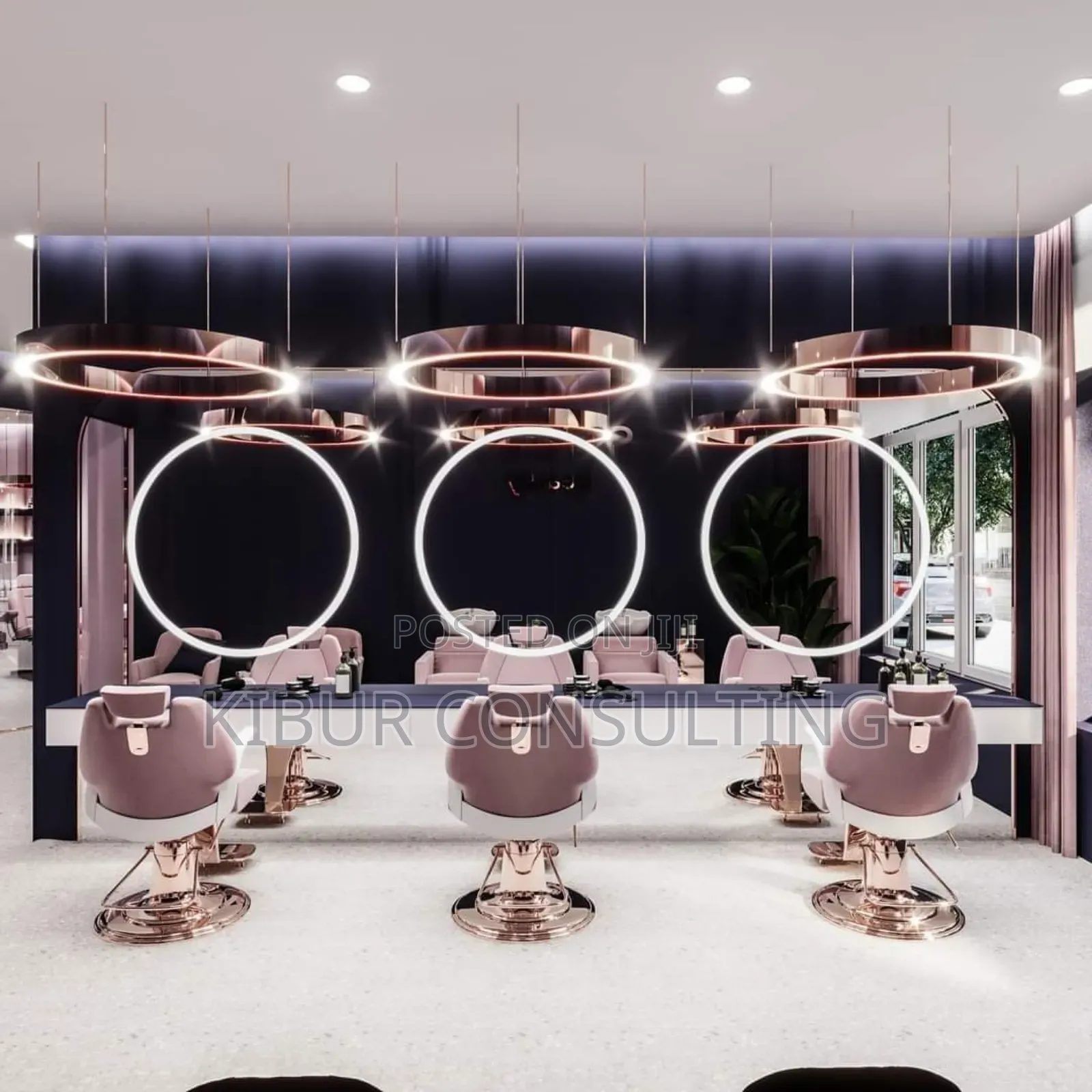 Women Beauty Salon Interior Design