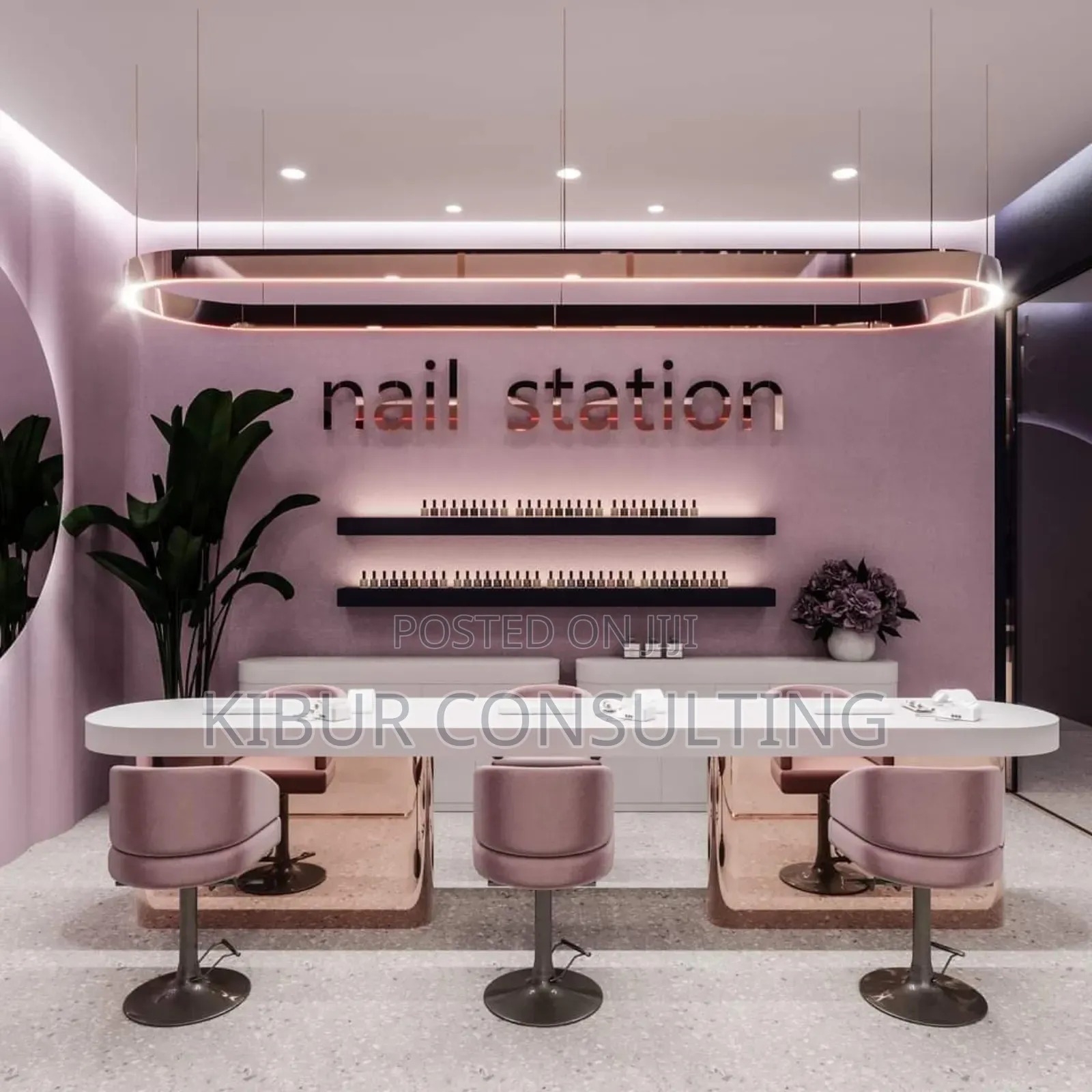 Women Beauty Salon Interior Design