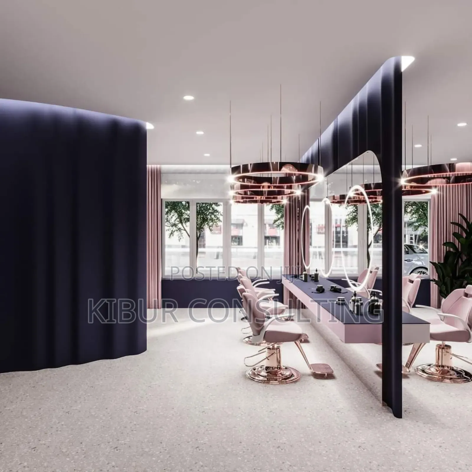 Women Beauty Salon Interior Design