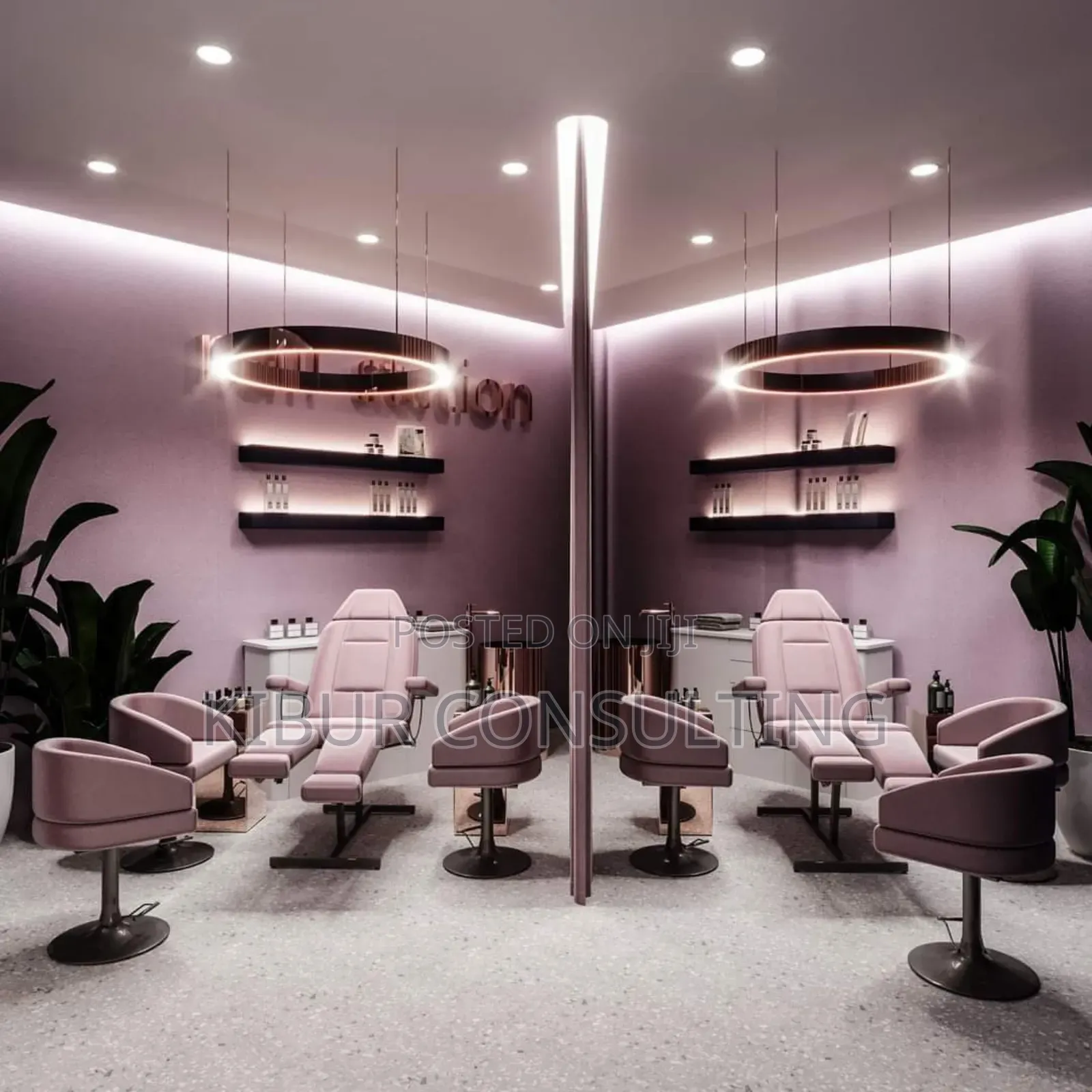 Women Beauty Salon Interior Design