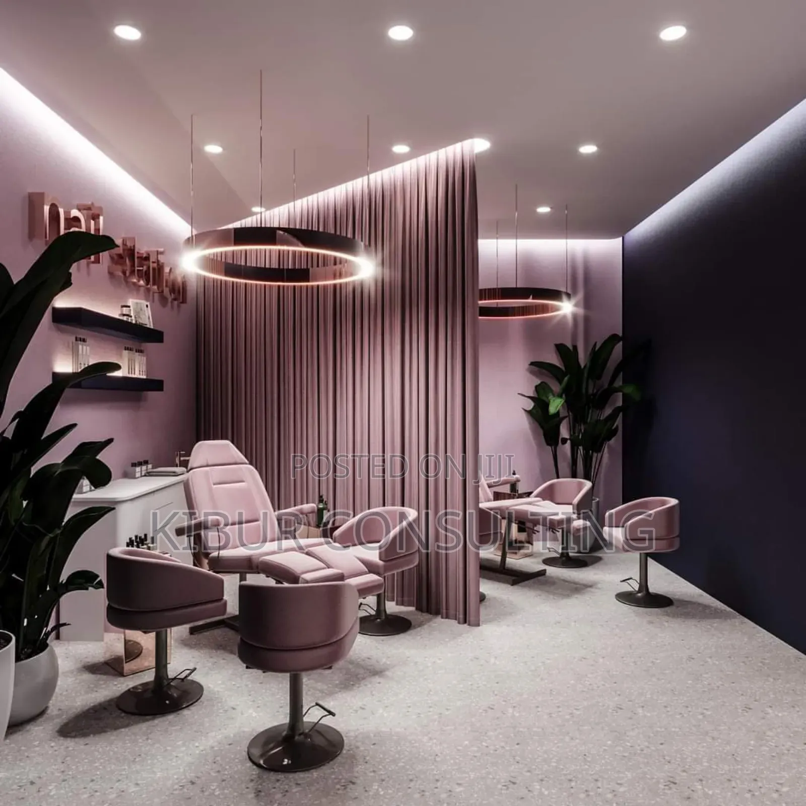 Women Beauty Salon Interior Design