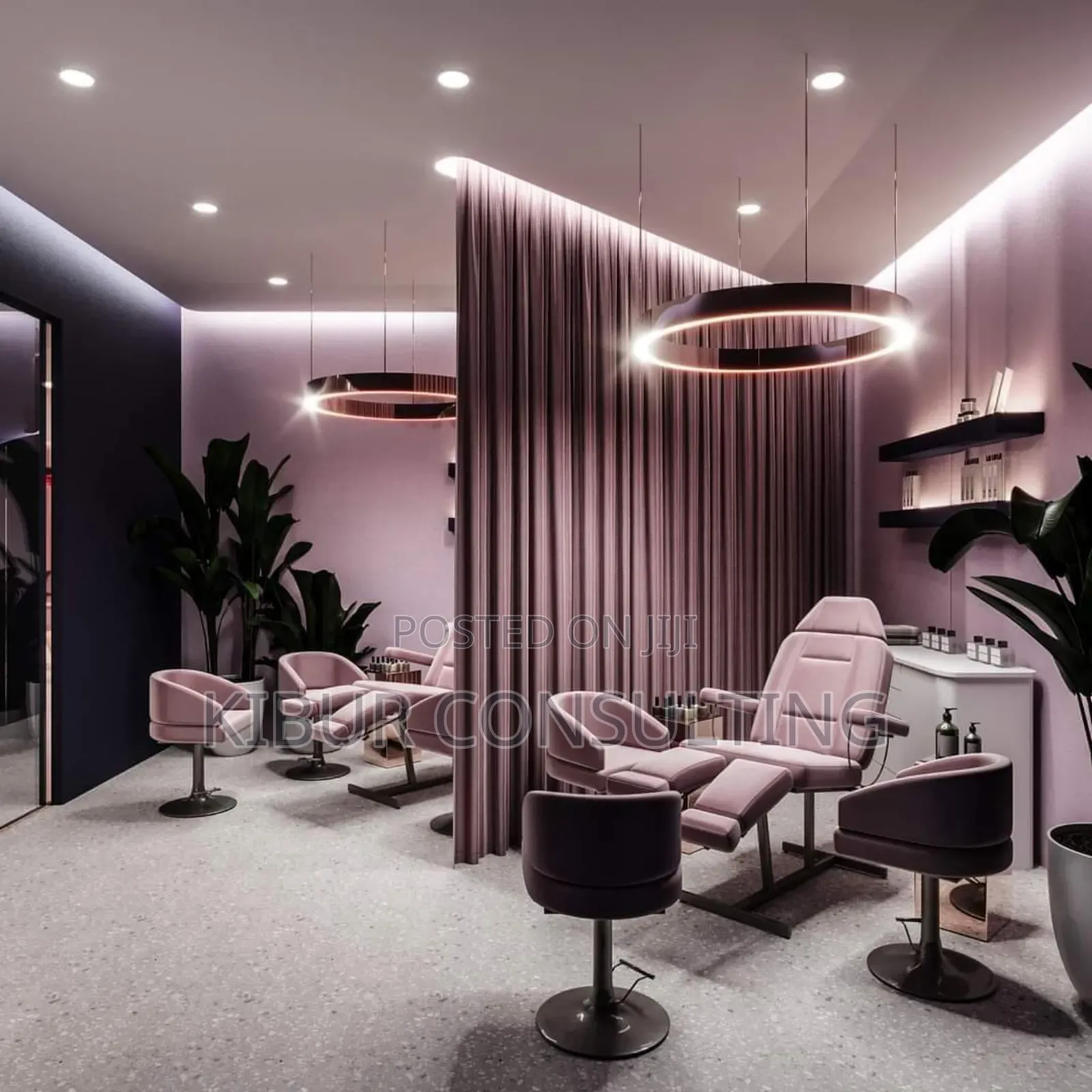 Women Beauty Salon Interior Design