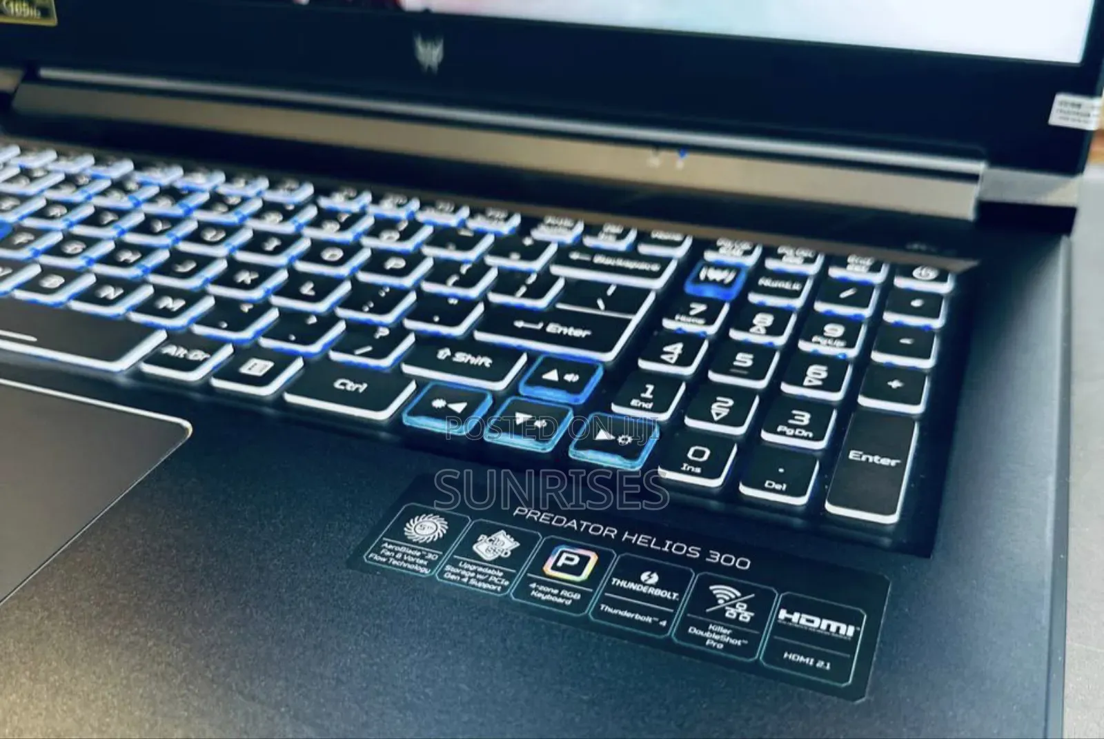 New Laptop Acer Predator Helios 300 16GB Intel Core I7 SSD 512GB