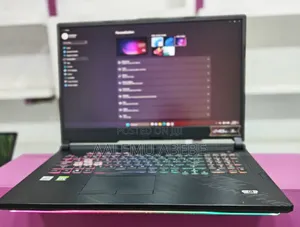 Photo - New Laptop Asus ROG Strix G17 16GB Intel Core I7 SSD 1T