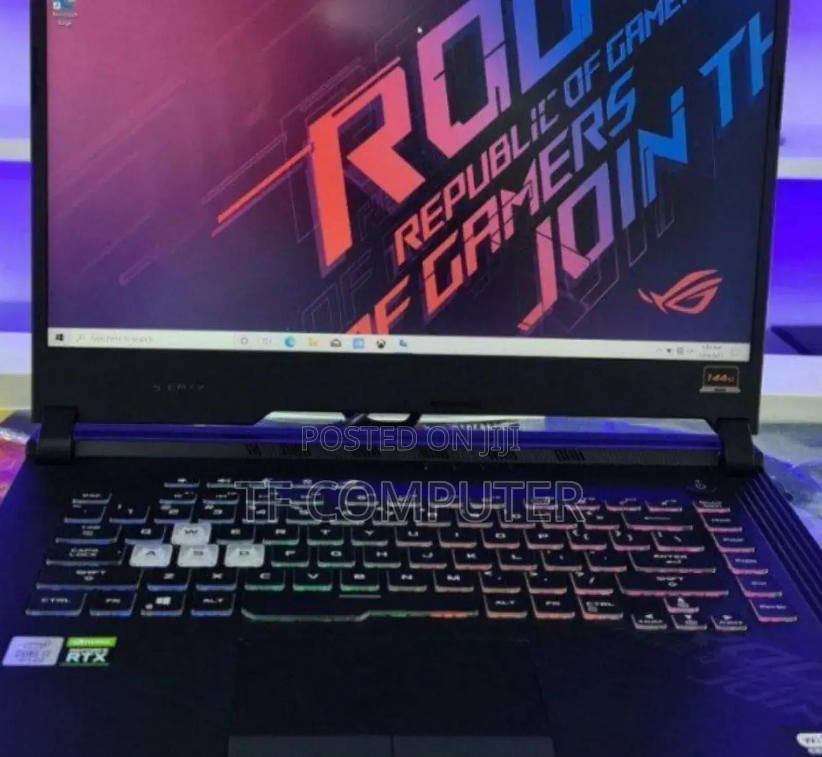 New Laptop Asus ROG Strix G15 16GB Intel Core I7 SSD 512GB