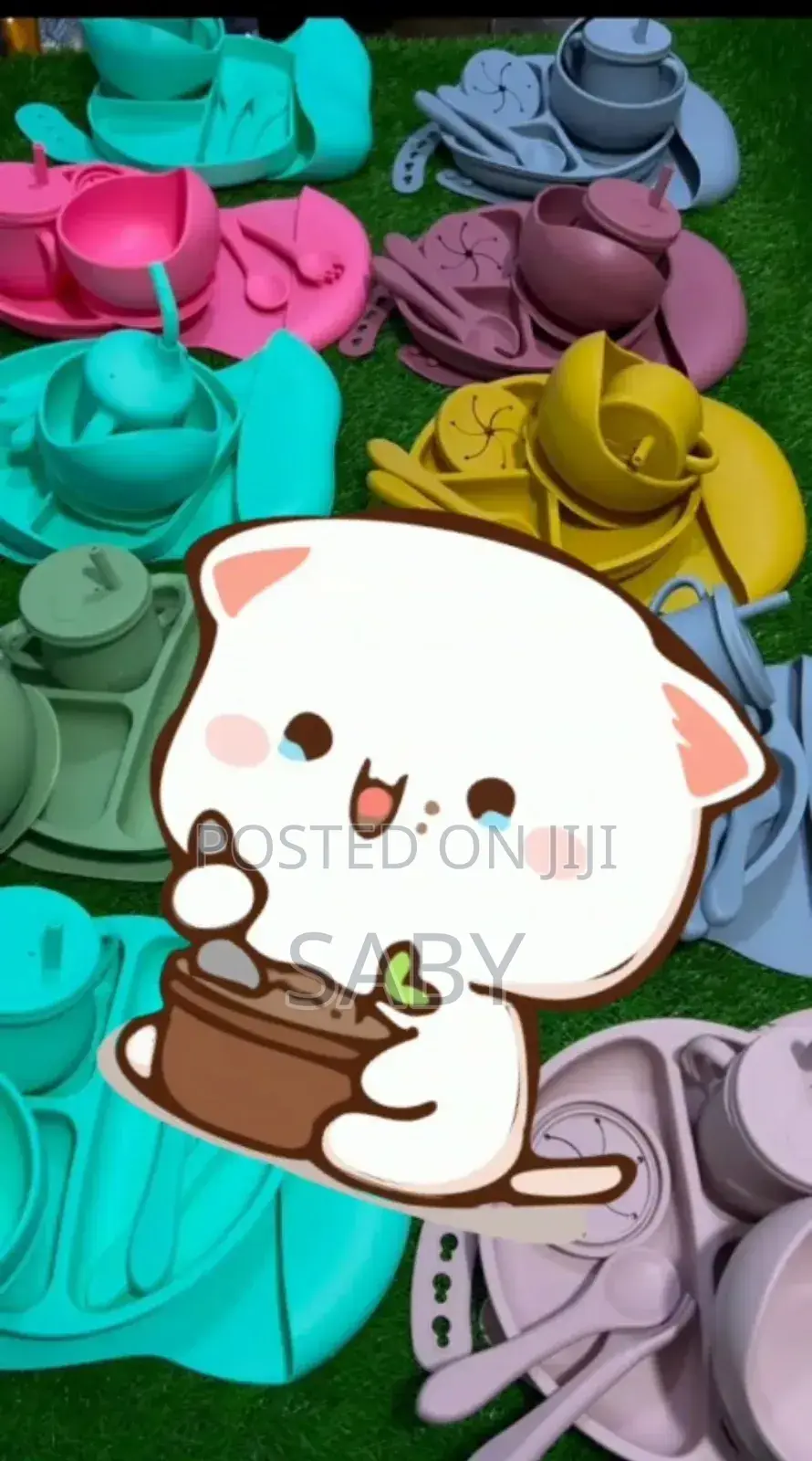 Silicone Baby Feeding Set of 6