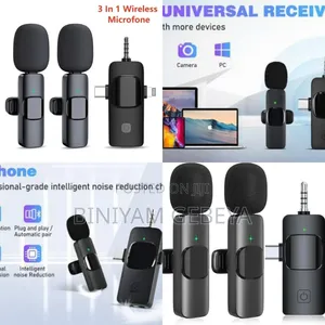Photo - Original 3in1wireless Microphone for iPhone Android Tiktok