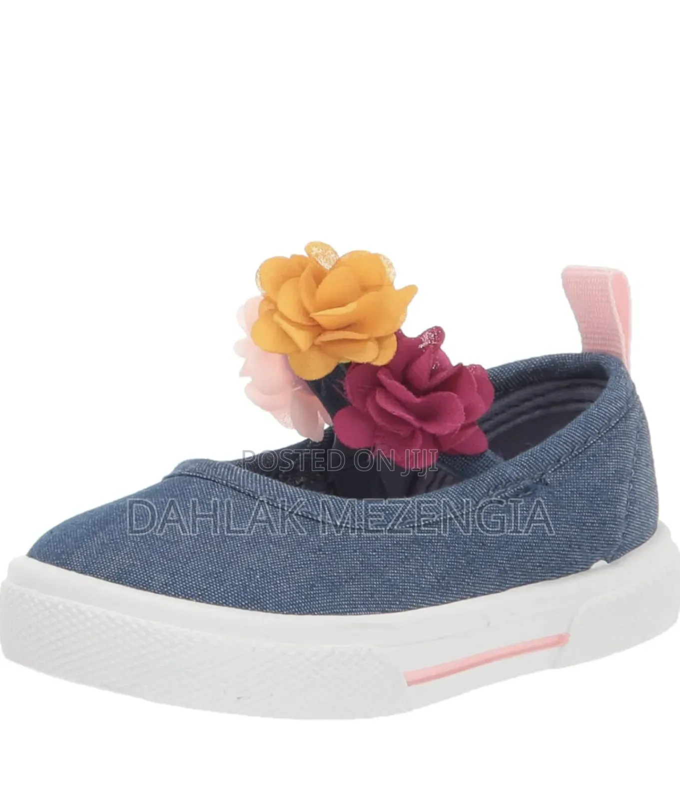 Carter's Girls Milly Sneaker, Blue,