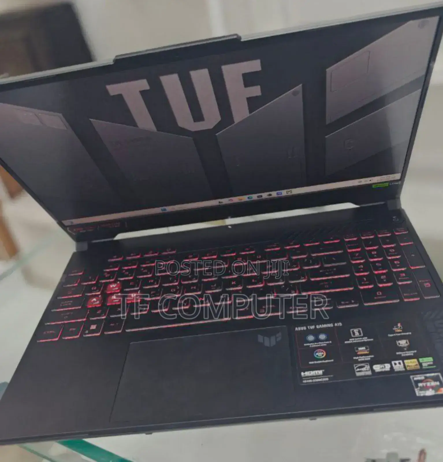 New Laptop Asus TUF Gaming FX504 16GB AMD Ryzen 7 SSD 512GB