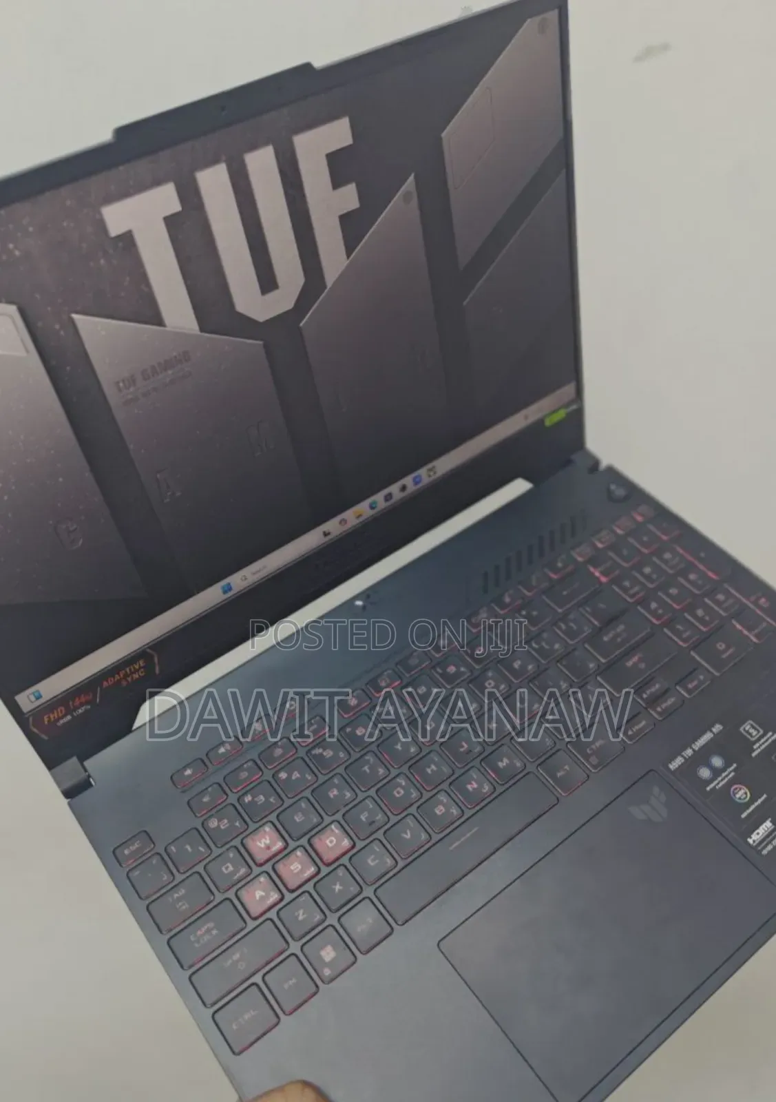 New Laptop Asus TUF Gaming A15 16GB AMD Ryzen 7 SSD 1T