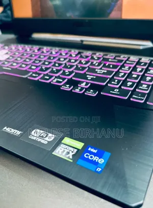 New Laptop Asus TUF Dash F15 16GB Intel Core I7 SSD 512GB