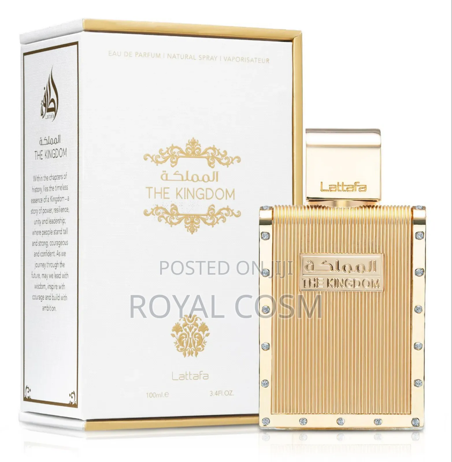 Original Lattafa the Kingdom Mens Perfume