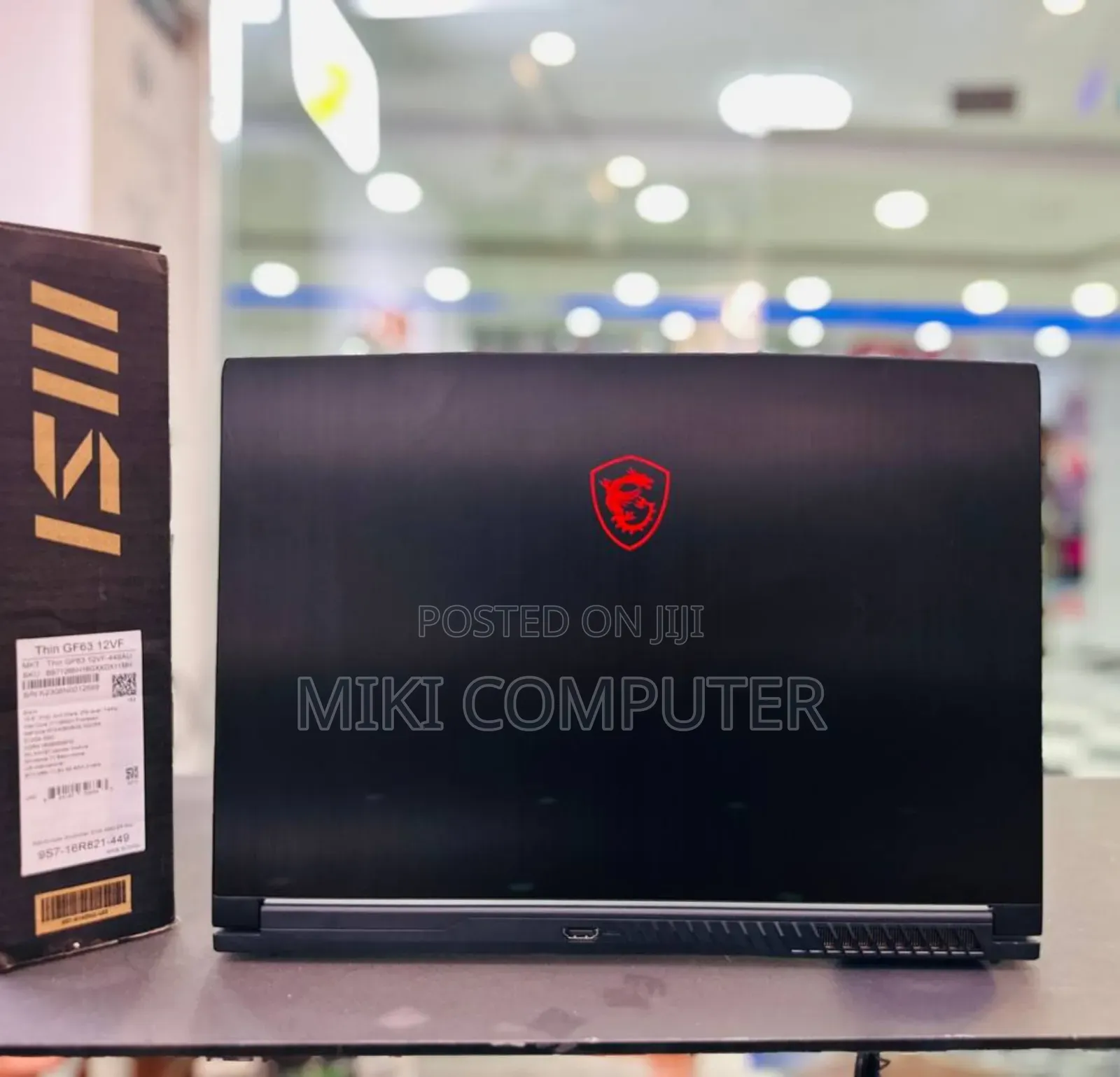 New Laptop MSI GP75 Leopard 16GB Intel Core I7 SSD 512GB