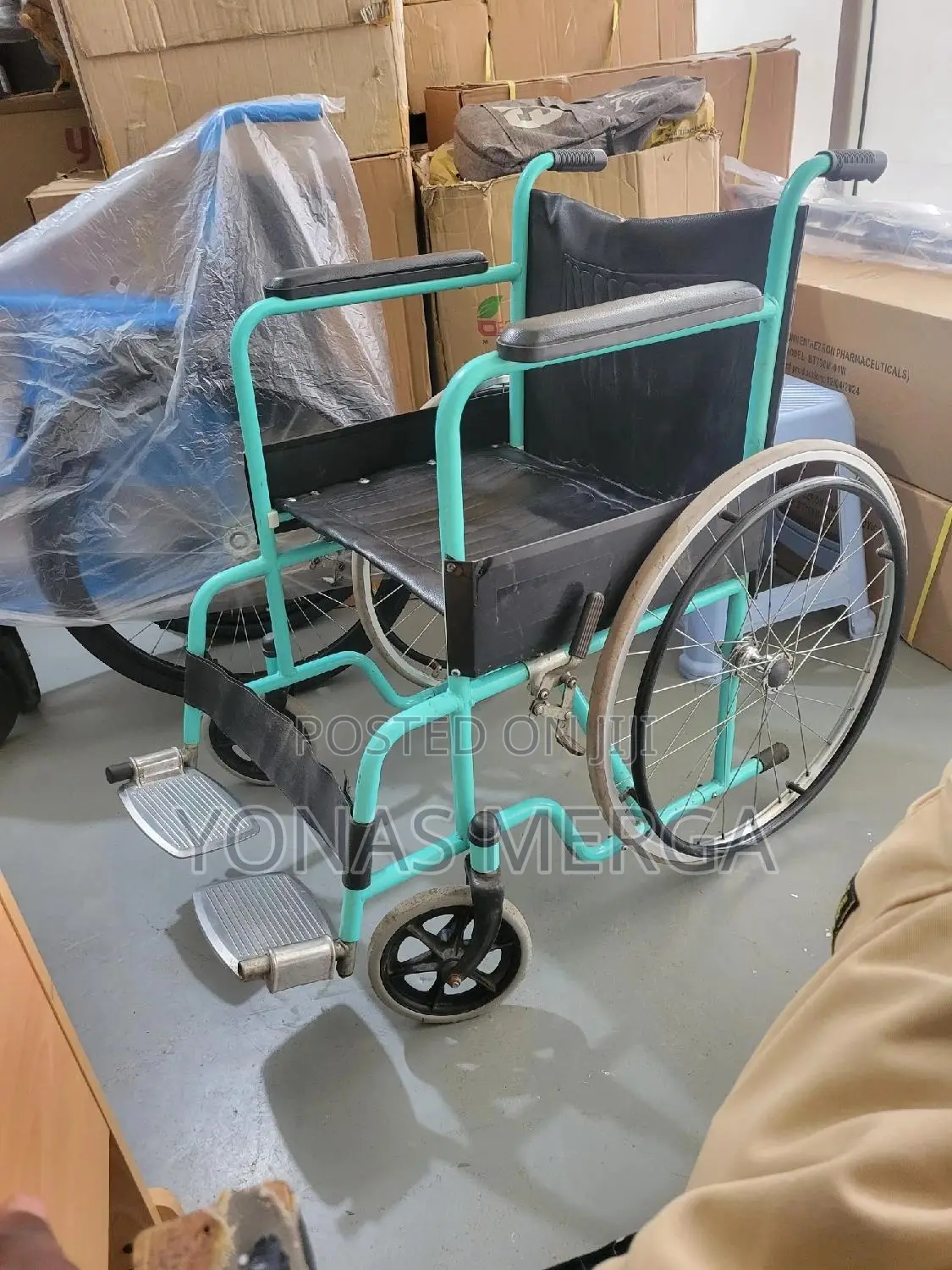 Used Wheelchair|Quickly Folded and Disassembled for Storage