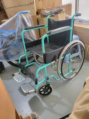 Long Use Wheelchair|Fold Wheelchair(16.5"Seat Width,Black)