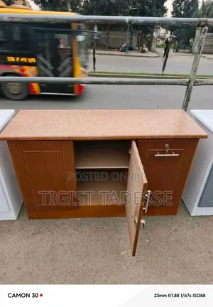 ብፌ 120cm Material MDF