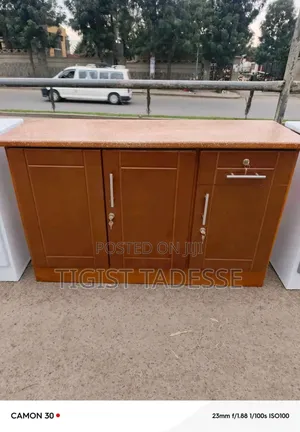 Photo - ብፌ 120cm Material MDF