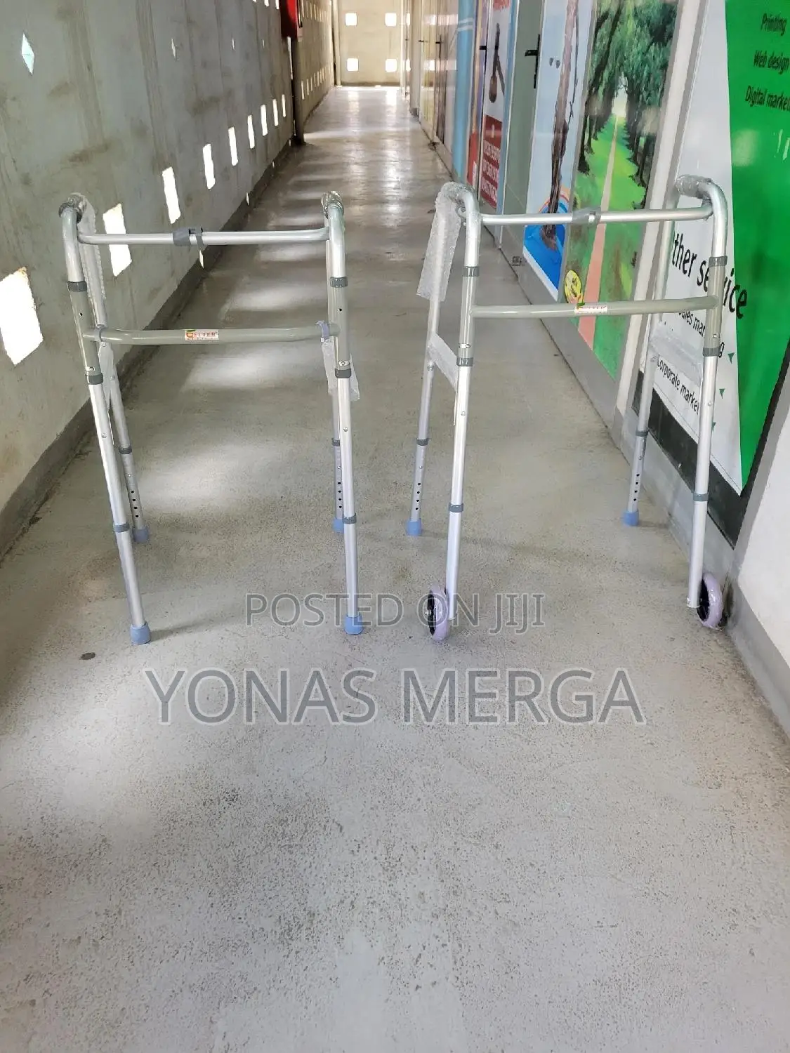 Walker Foldable/Hospital Personal Use Walker/Good FINISHING