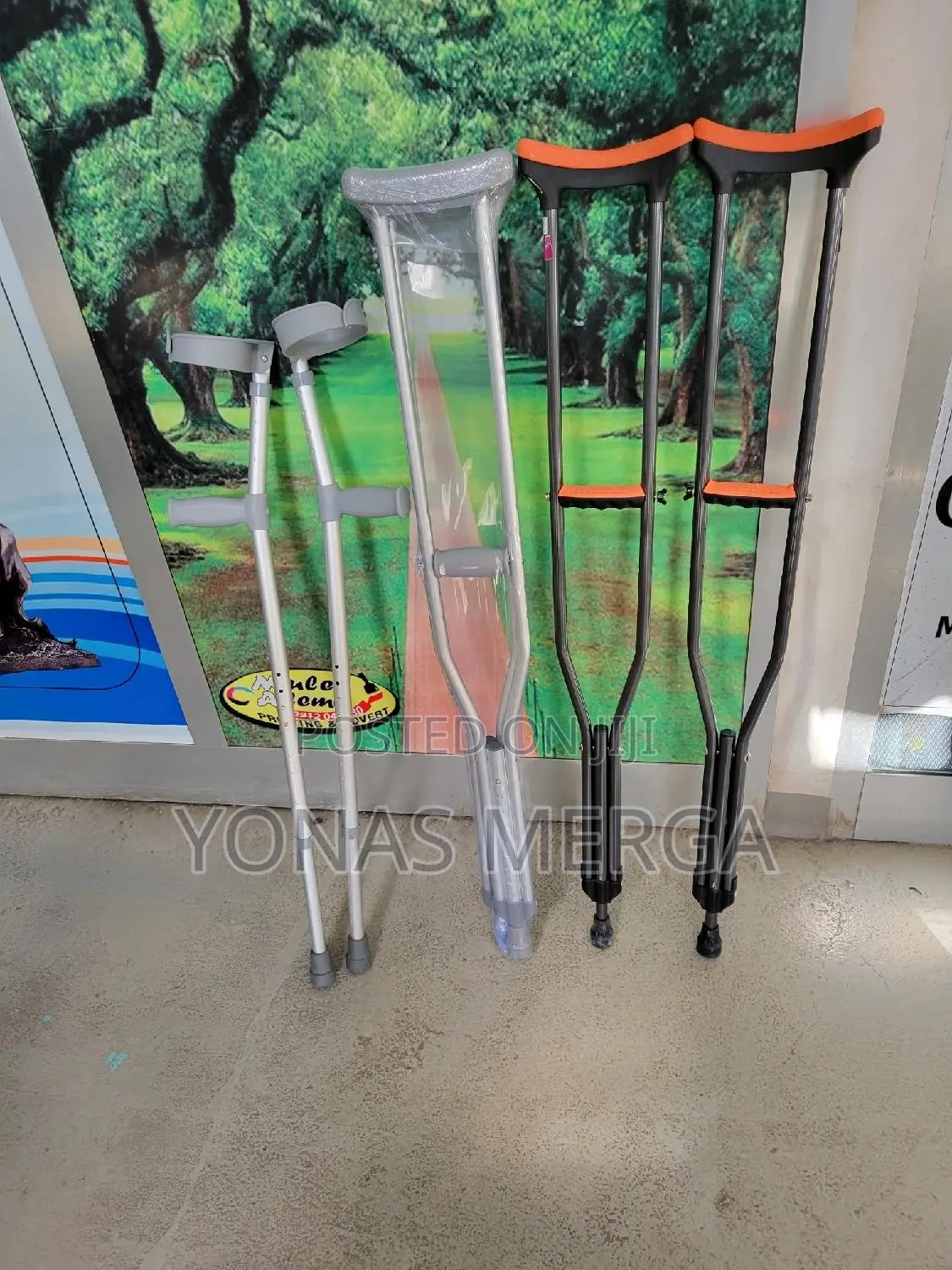 2pcs Crutchesክ Bilateral Crutches፮ክelbow Crutches%Kranch