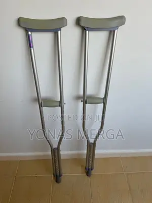 Disabled Crutches(1pair)Adjustable ₩Ergotech Elbow Forearm