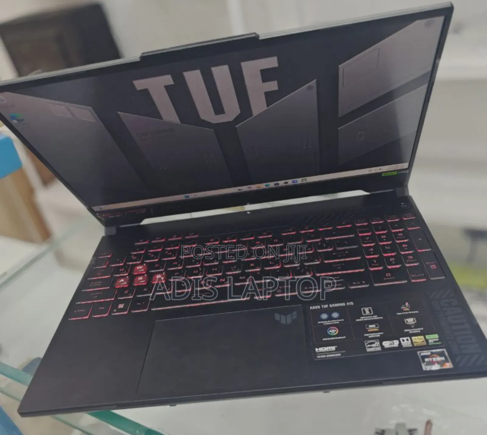 New Laptop Asus TUF Gaming A15 16GB AMD Ryzen 7 SSD 512GB