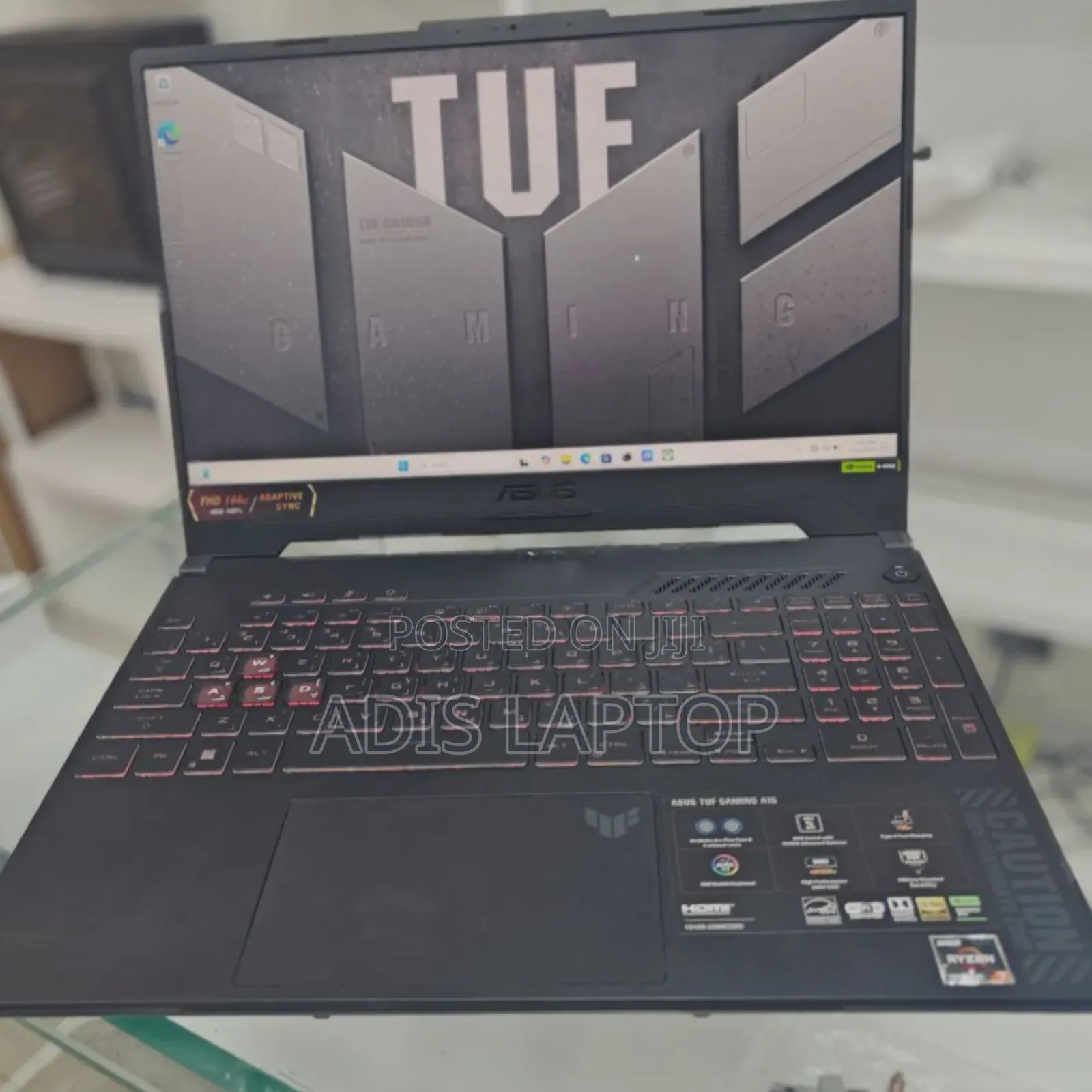 New Laptop Asus TUF Gaming A15 16GB AMD Ryzen 7 SSD 512GB