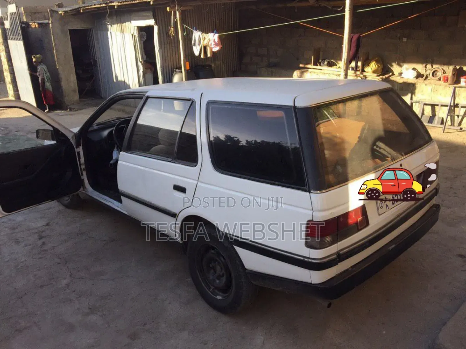 Peugeot 405 Break 1989 White