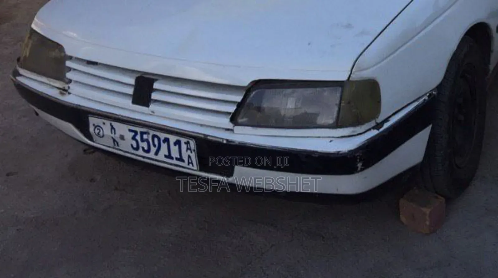 Peugeot 405 Break 1989 White
