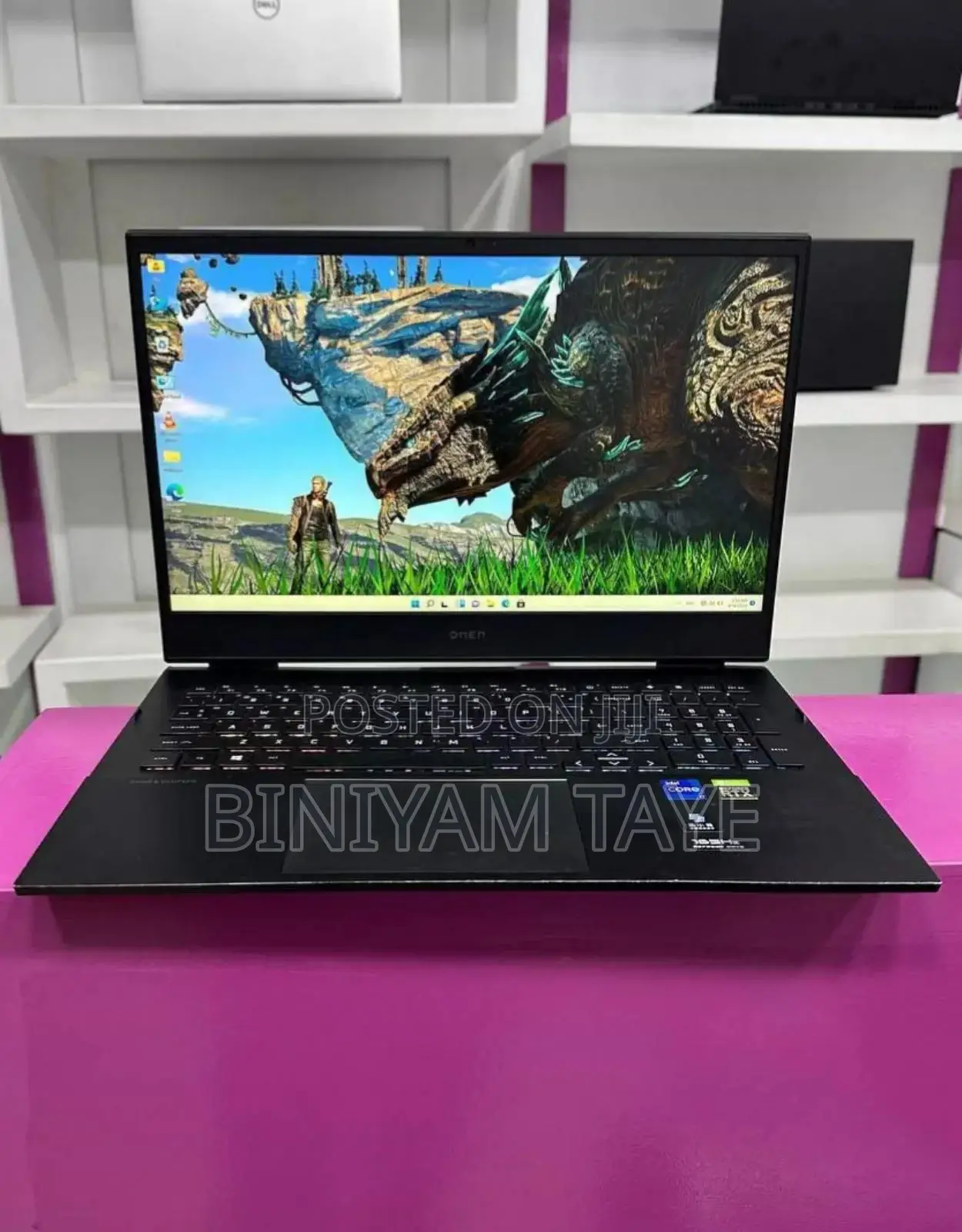 New Laptop HP Omen 16 16GB Intel Core I7 SSD 512GB