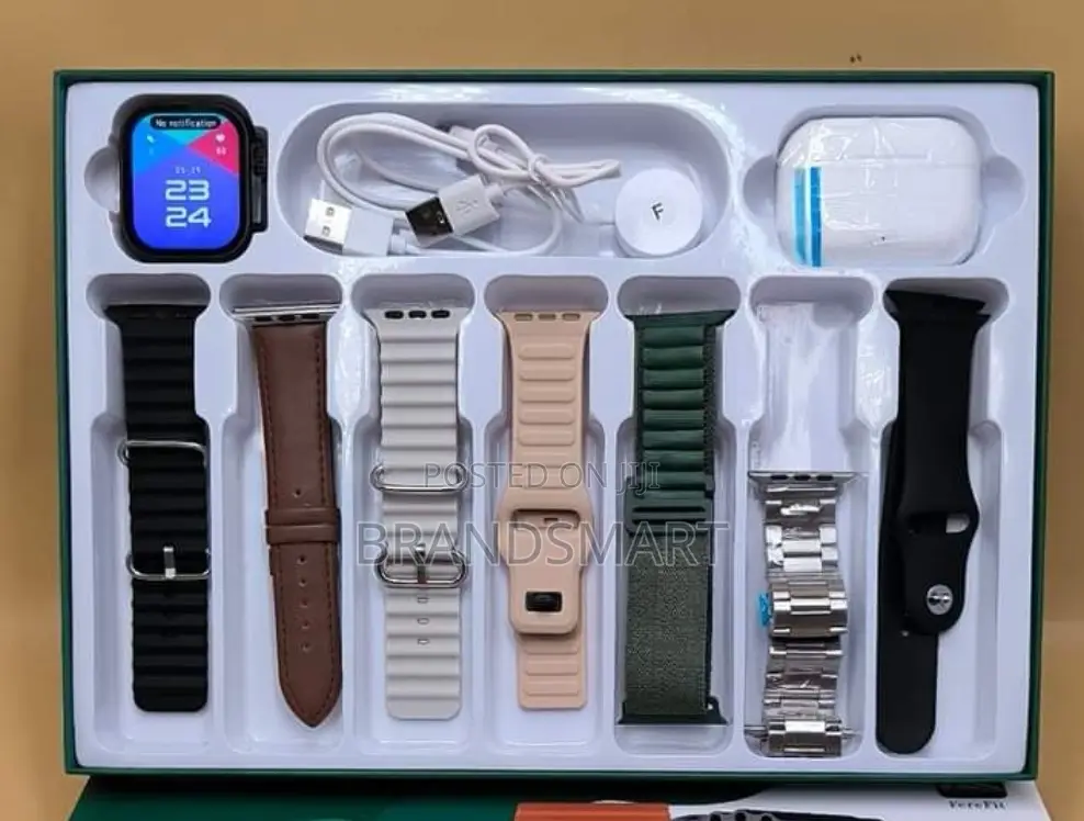 7 መቀያየሪያ + Airpods ያለው KEQIWEAR Germany Series 9 Smart Watch