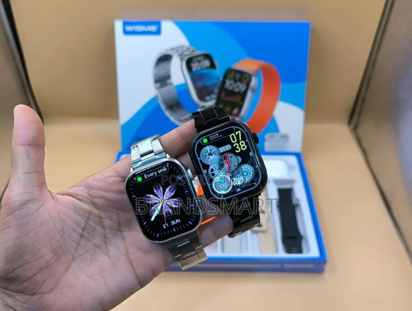 7 መቀያየሪያ + Airpods ያለው Original WSMIE Series-9 Smart Watch