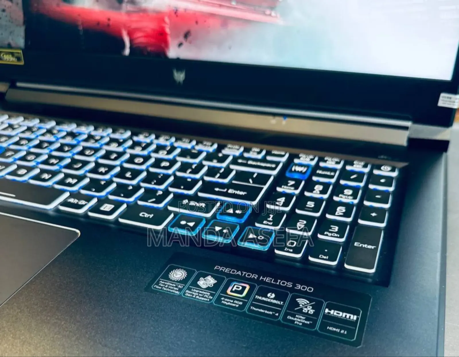 New Laptop Acer Predator Helios 300 16GB Intel Core I7 SSD 512GB