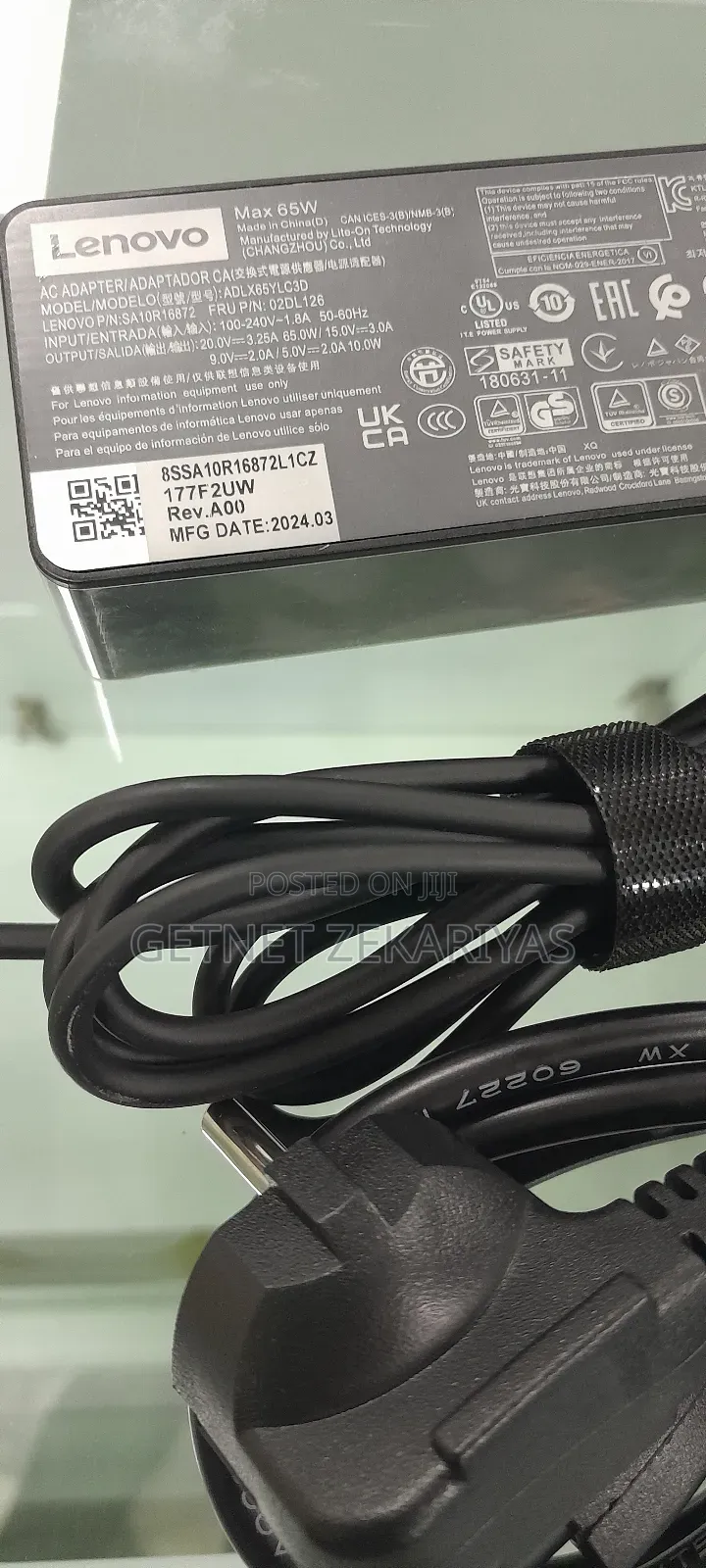 Lenovo Thinkpad Laptop Charger