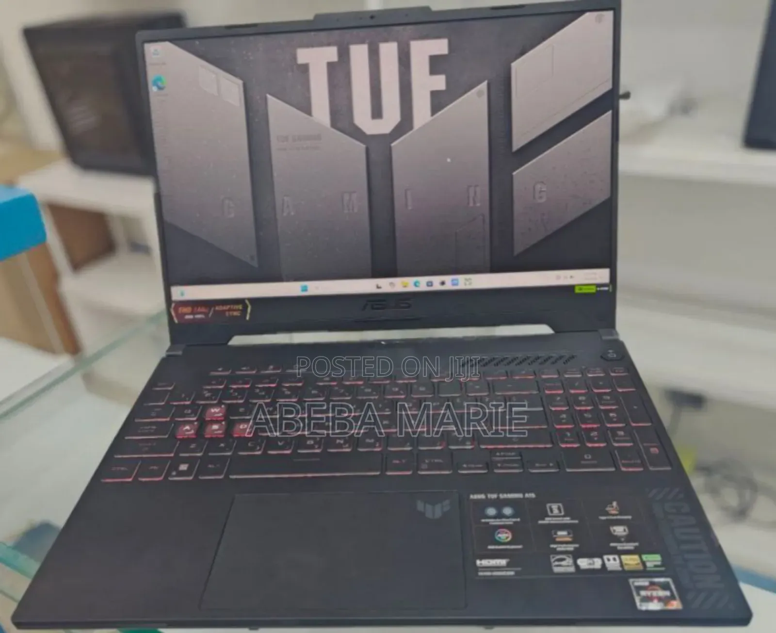 New Laptop Asus TUF Gaming A15 16GB AMD Ryzen 7 SSD 512GB