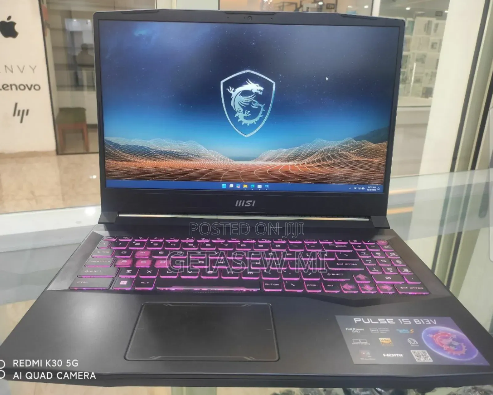 New Laptop MSI Pulse GL66 8GB Intel Core I9 SSD 1T