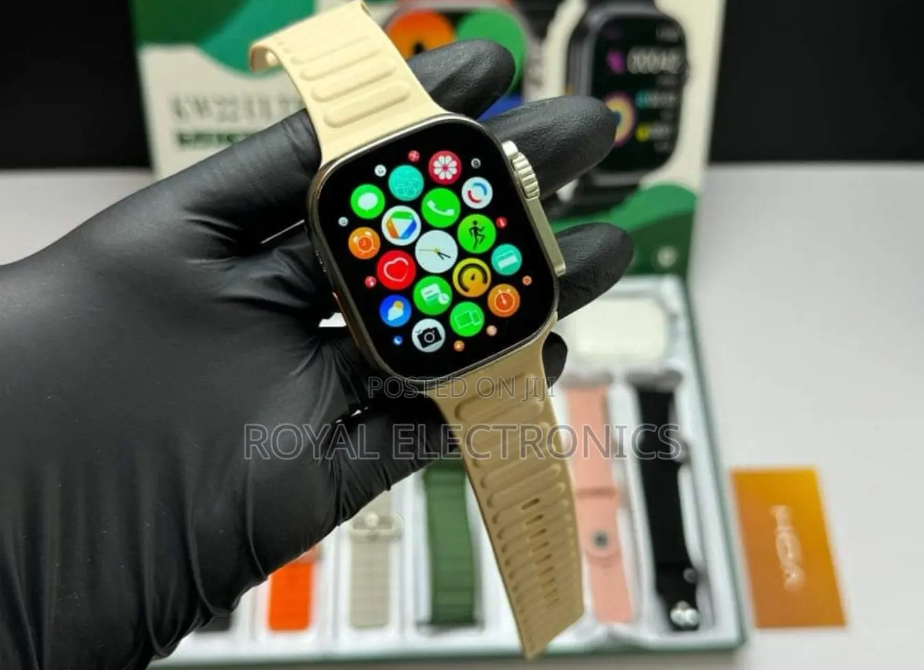 KEQIWEAR Germany 7 Straps SMART Watch With Airpods