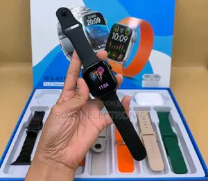 Original Wisme 7 መቀያየሪያ ያለው + Airpods ያለው Smart Watch