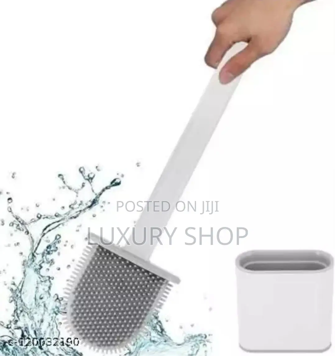 Toilet Cleaning Silicon Brush