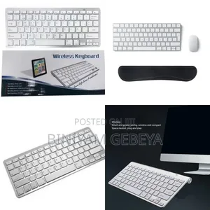 Original Wireless Bluetooth Keyboard 
10 ሜትር ርቀት ድረስ የሚሰራ