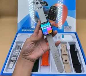 Original Wisme Series 9 7 መቀያየሪያ እና Airpods ያለው Smart Watch