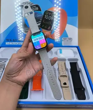 Original Wisme Series 9 Smart Watch With 7 Straps Airpods