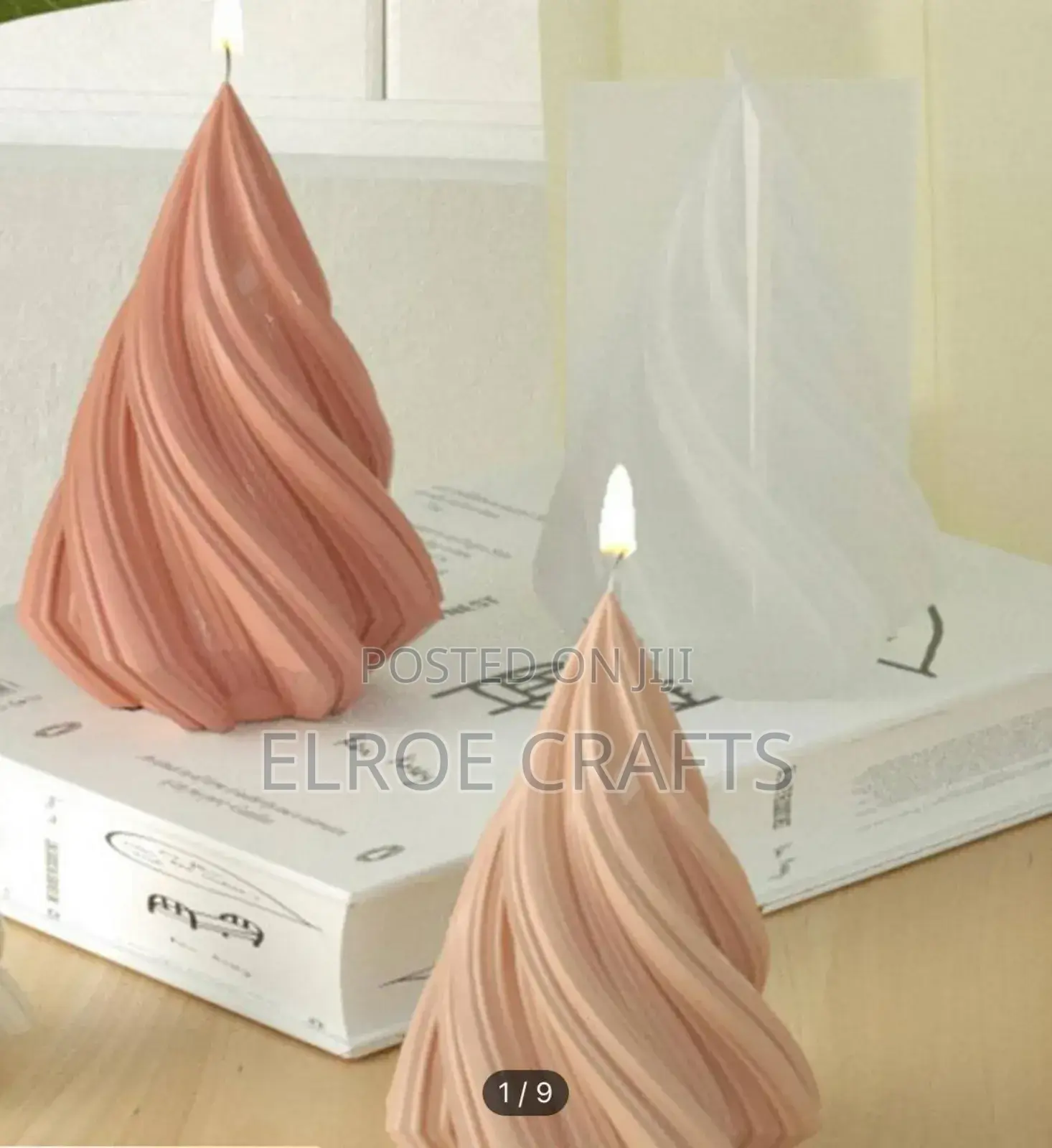 Christmas Tree Candle Mold