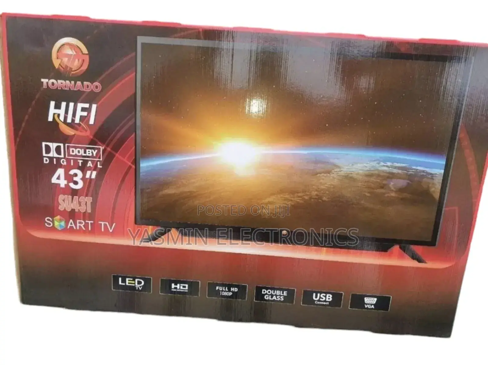 Tornado Tv 43in Smart Tv for Sales Delivery