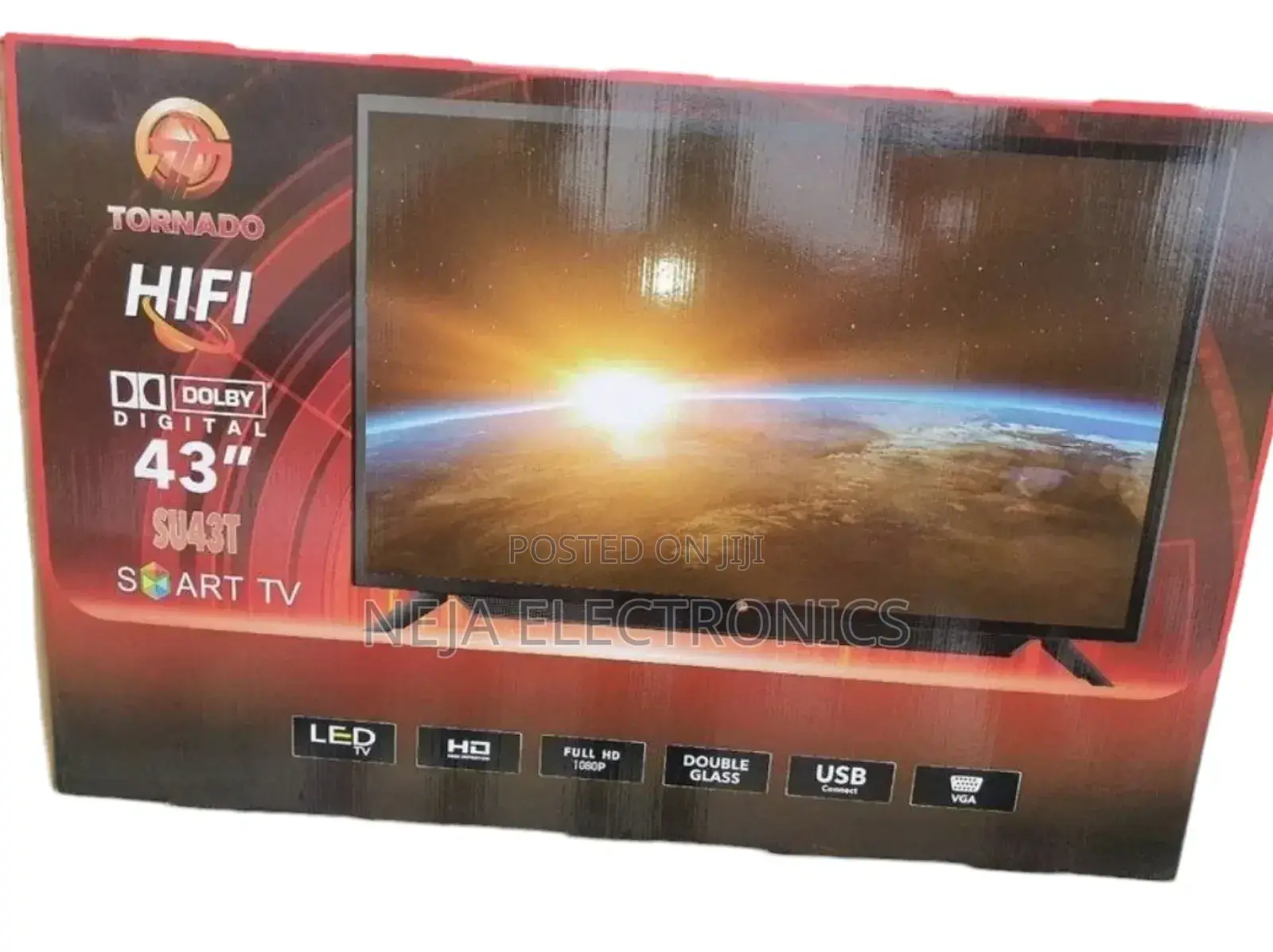 Tornado Tv 43in Smart Tv for Sales Delivery