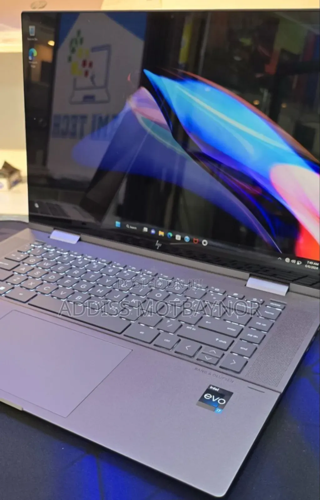 New Laptop HP Envy X360 16GB Intel Core I7 SSD 1T