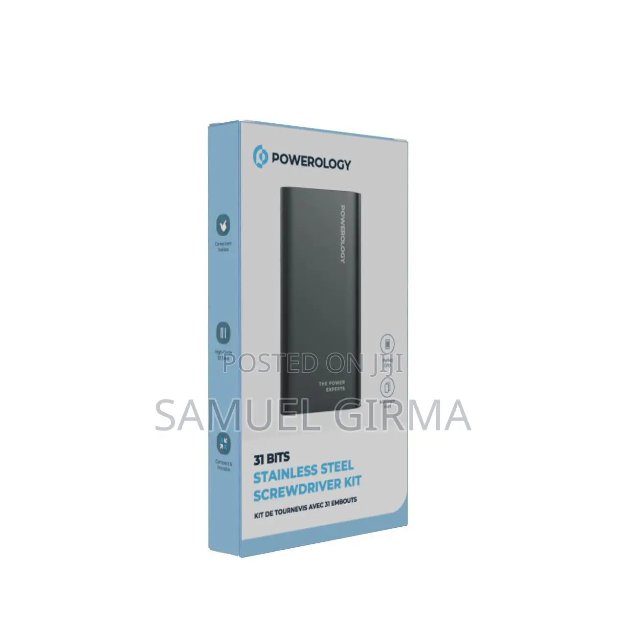 Powerology 31-in-1 Screwdriver Kit