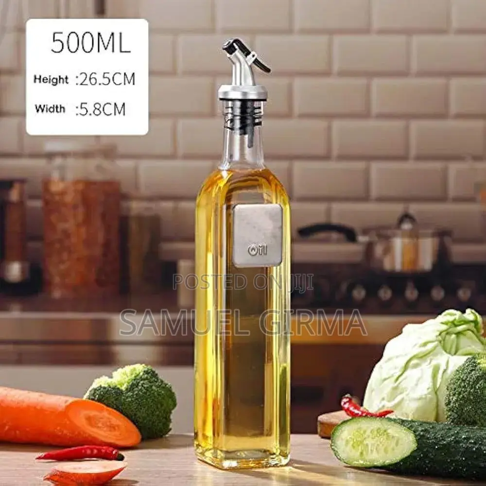 Oil and Vinegar Glass Cruet
