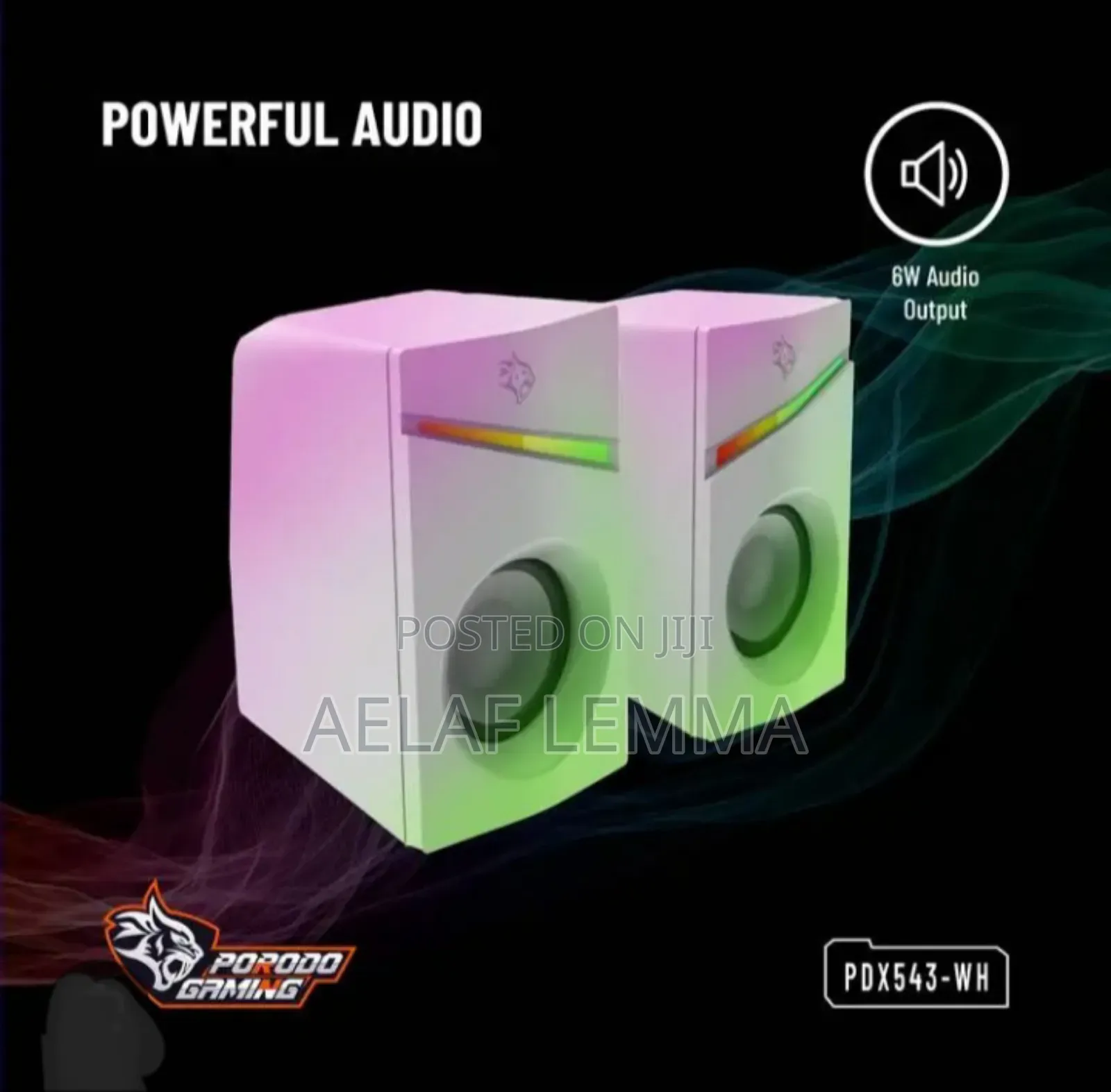 Porodo Gaming Stereo Speakers