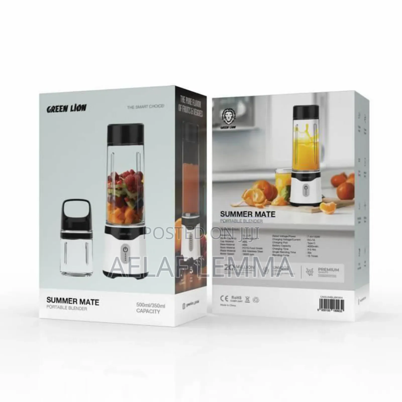 Green Lion Summer Mate Portable Blender